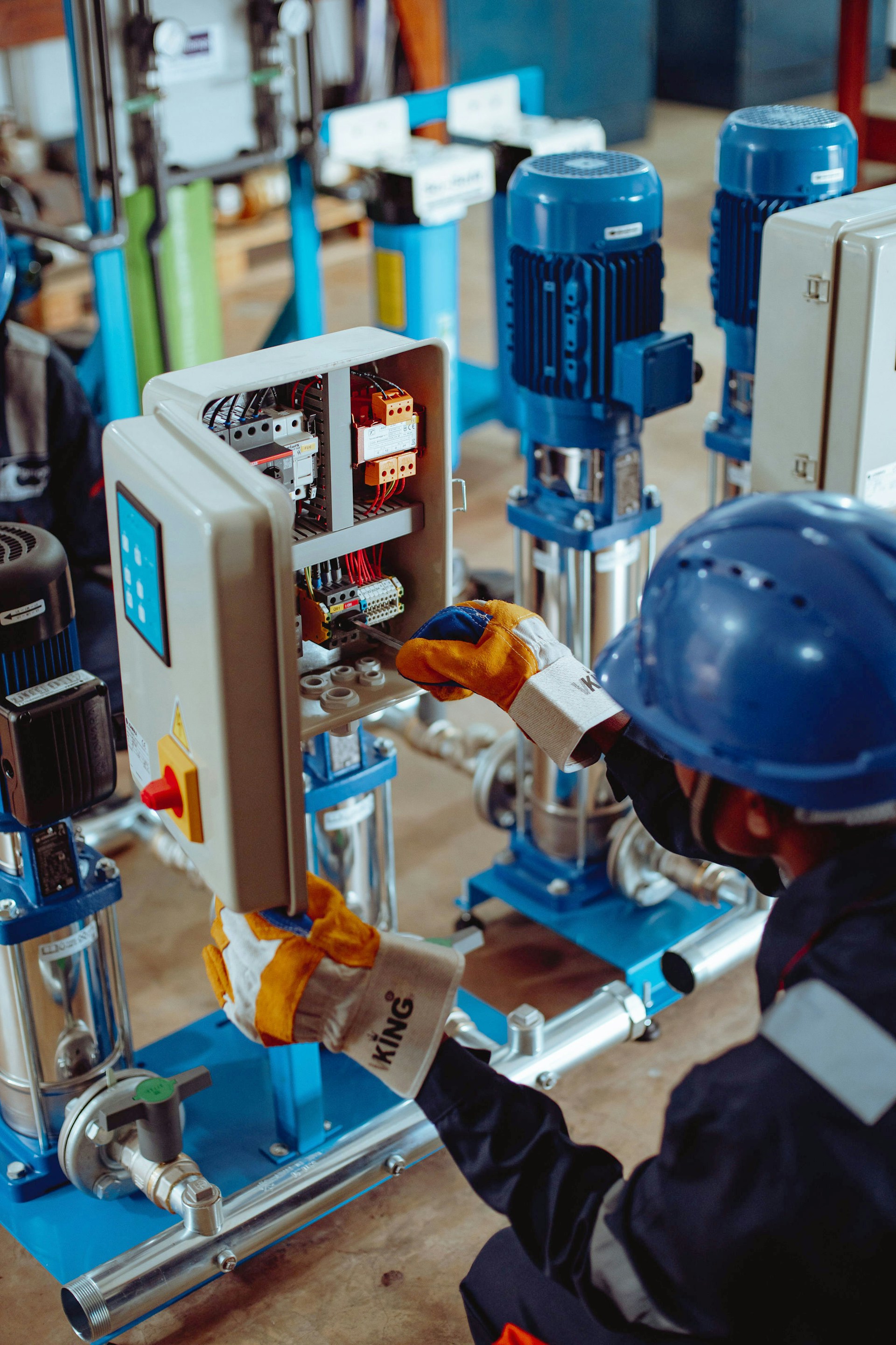 Lafarge Zimbabwe, remote water-pump controller with tank-level telemetry
